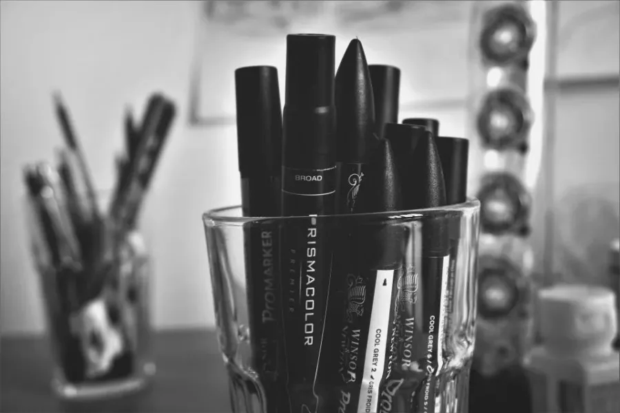 blackandwhite glass