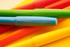 colored markers