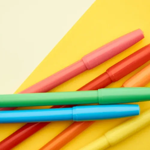 colored markers