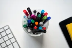 colorful pen