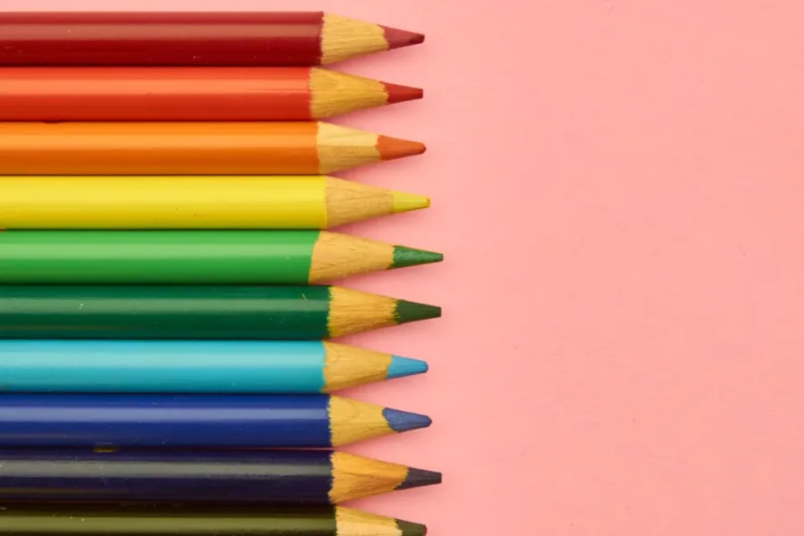 colorful pencils
