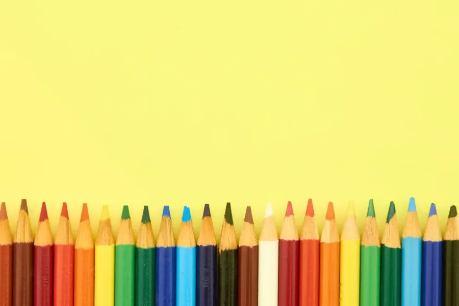 colorful pencils