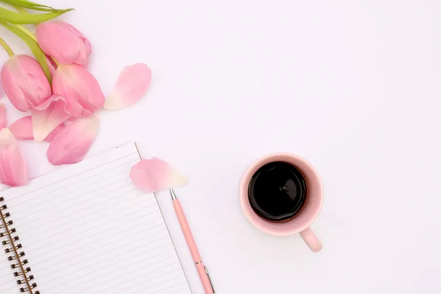 cup flatlay