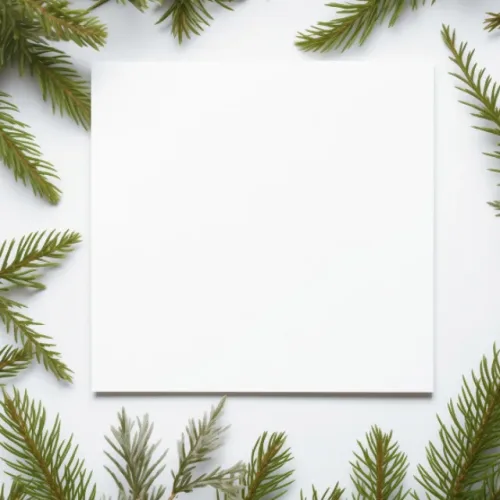 flatlay card