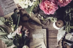 flatlay crafts