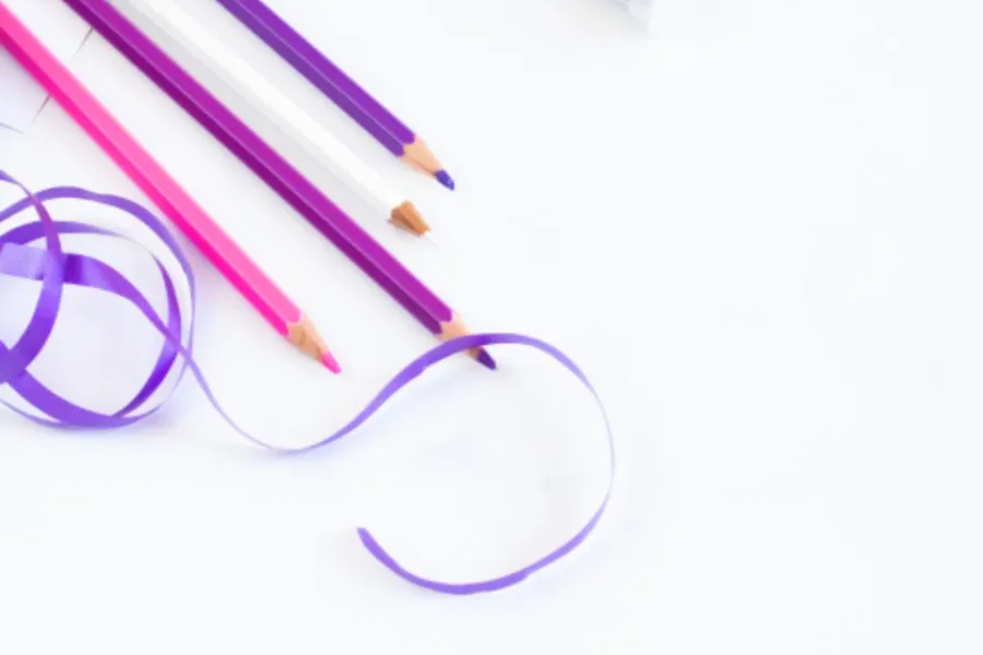 glitter pencils