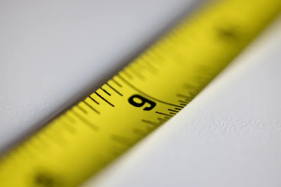 ruler closeup
