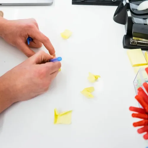 sticky notes