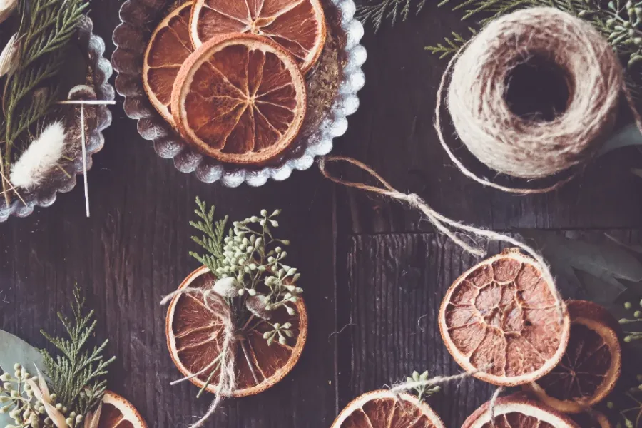 flatlay crafts