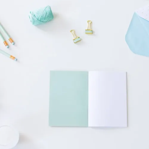 pastel notebook
